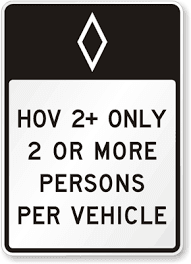 HOV / Restricted Lane